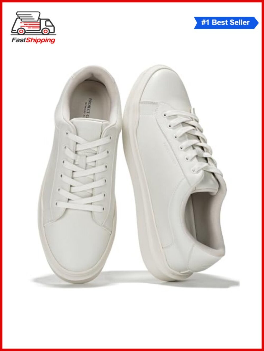 ✨Project Cloud Mens Casual Sneakers Non Slip Lace Up Water Resistant Shoes